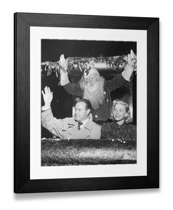 Framed Print : Bob Hope and Doris Day on Parade Framed Print : Bob Hope and Doris Day on Parade