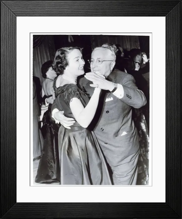 Framed Print : Louis B. Mayer And New Wife Framed Print : Louis B. Mayer And New Wife