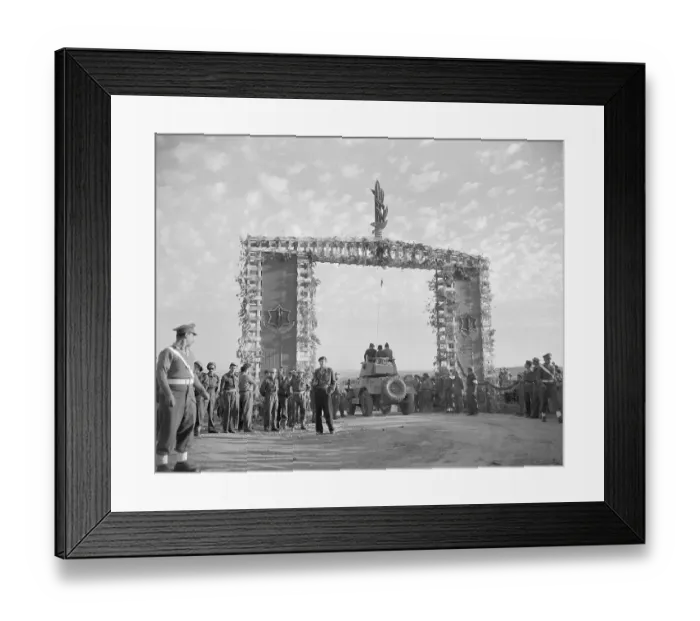 Framed Print : Opening of New Israeli Road Framed Print : Opening of New Israeli Road