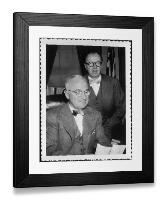 Framed Print : Truman Uses a Polariod Camera Framed Print : Truman Uses a Polariod Camera