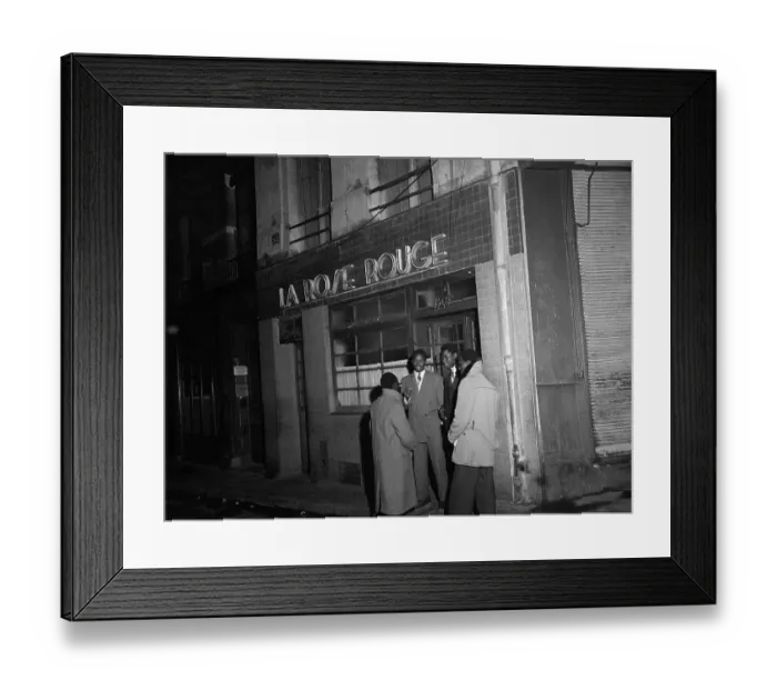 Framed Print : Interracial Night Club Framed Print : Interracial Night Club