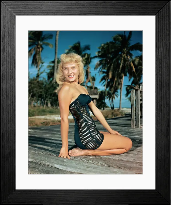 Framed Print : Fashion Model Wearing Bathing Suit by Margaret Newman Framed Print : Fashion Model Wearing Bathing Suit by Margaret Newman