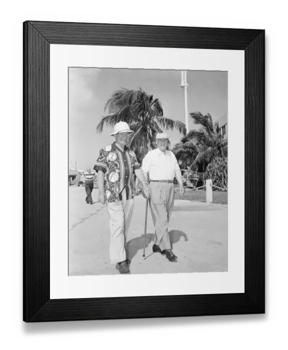 Framed Print : President Harry Truman and Representative Sam Rayburn Framed Print : President Harry Truman and Representative Sam Rayburn