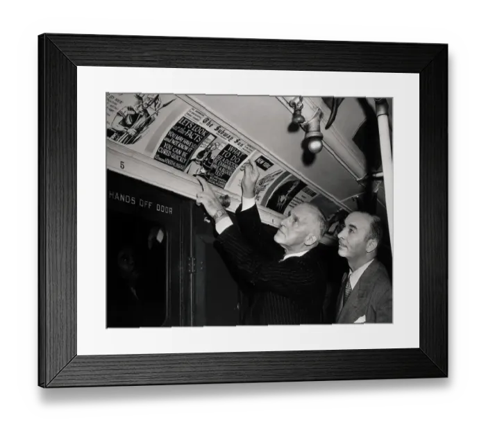 Framed Print : Harry S. Mustard and Theodore Rosenthal Framed Print : Harry S. Mustard and Theodore Rosenthal