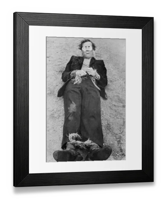 Framed Print : Body of George Polk Framed Print : Body of George Polk