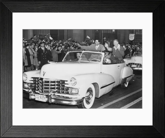 Framed Print : Ticker-Tape Parade for Cleveland Indians Framed Print : Ticker-Tape Parade for Cleveland Indians