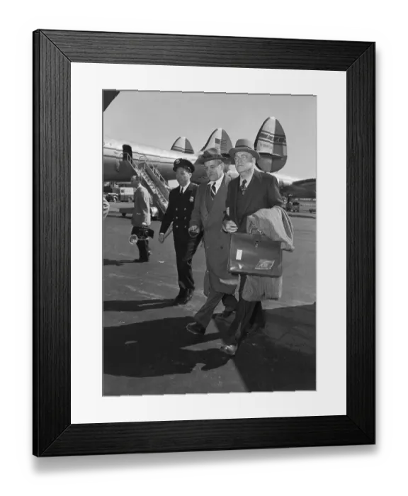 Framed Print : John Foster with Brother Framed Print : John Foster with Brother