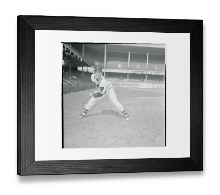 Framed Print : Portrait of Johnny Antonelli Framed Print : Portrait of Johnny Antonelli