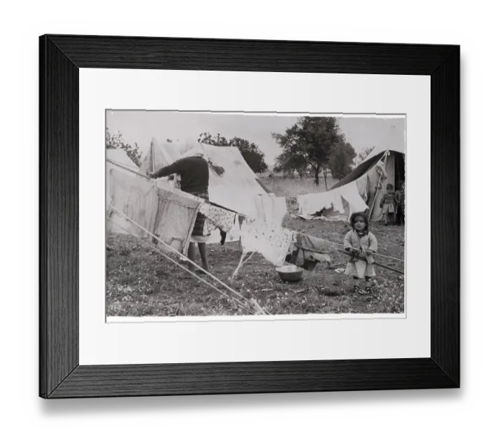 Framed Print : Woman Doing Laundry Framed Print : Woman Doing Laundry
