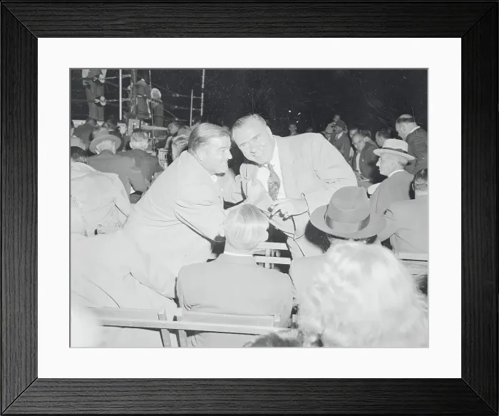 Framed Print : Lou Costello Grabbing Abe Green's Jacket Framed Print : Lou Costello Grabbing Abe Green's Jacket