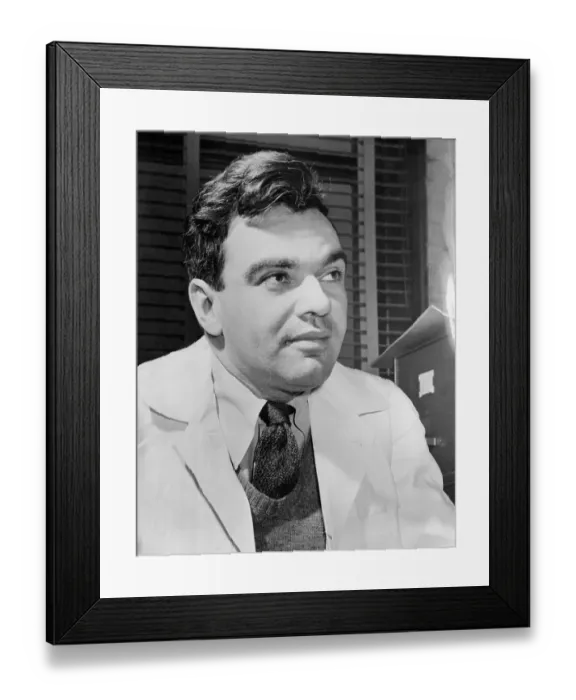 Framed Print : Professor Martin D. Kamen Framed Print : Professor Martin D. Kamen