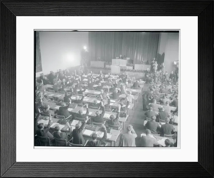 Framed Print : Parliamentary Gathering for Election Framed Print : Parliamentary Gathering for Election