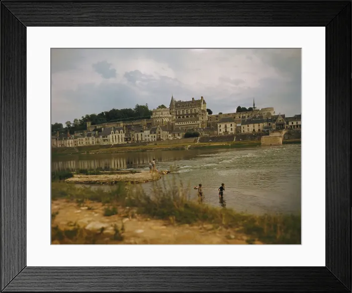 Framed Print : View of Chateau d'Amboise Framed Print : View of Chateau d'Amboise