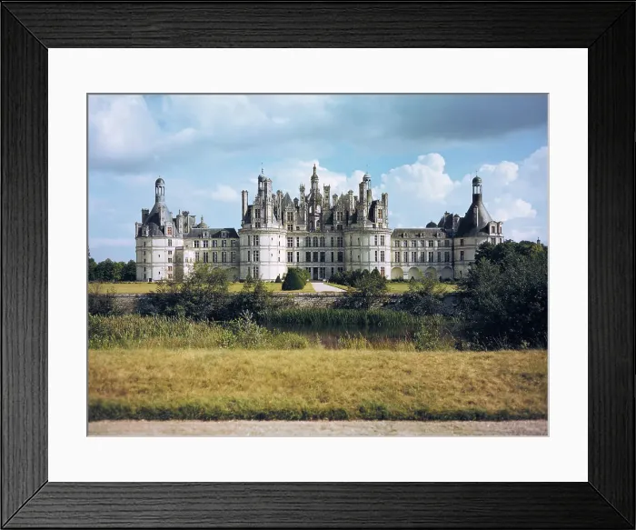Framed Print : Chateau de Chambord