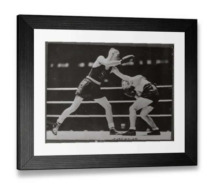 Framed Print : Boxing Action at Wembley
