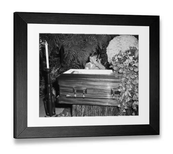 Framed Print : Boy Cries Over Body Of Babe Ruth Framed Print : Boy Cries Over Body Of Babe Ruth