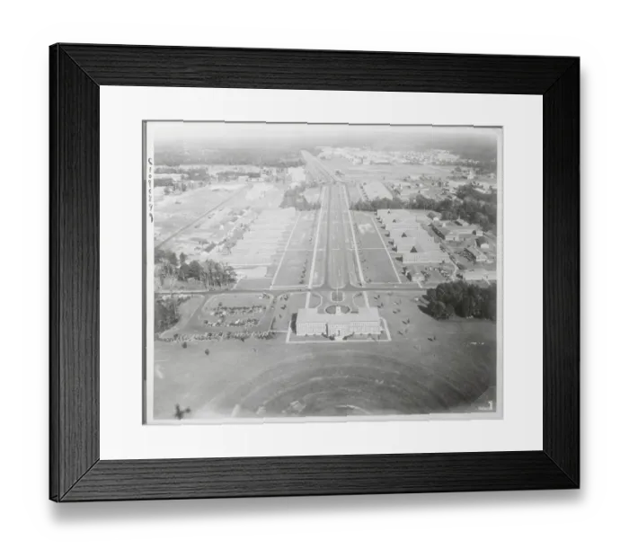 Framed Print : Second Marine Headquarters Framed Print : Second Marine Headquarters