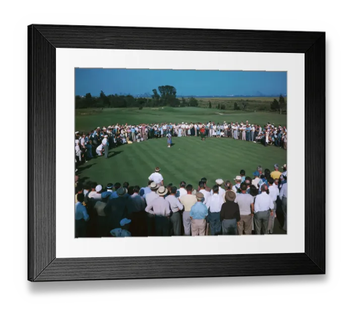 Framed Print : Betty Hicks Watching Babe Didrikson Putt Framed Print : Betty Hicks Watching Babe Didrikson Putt