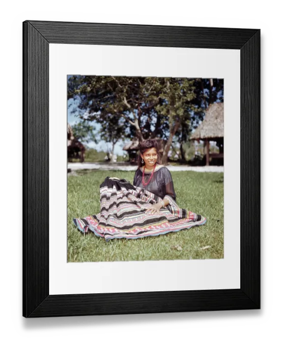Framed Print : Seminole Indian Girl Framed Print : Seminole Indian Girl