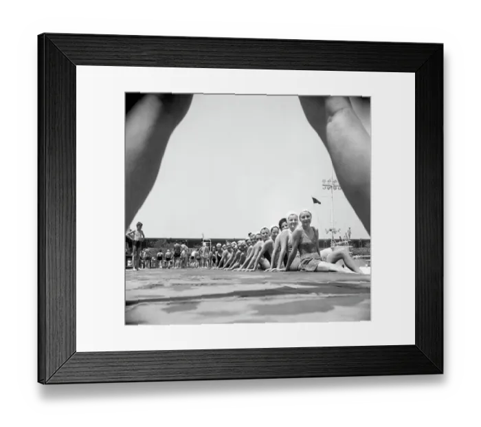 Framed Print : Aqua Ballerinas Framed Print : Aqua Ballerinas
