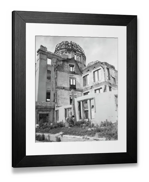 Framed Print : Ruins of the Industrial Museum, Hiroshima Framed Print : Ruins of the Industrial Museum, Hiroshima