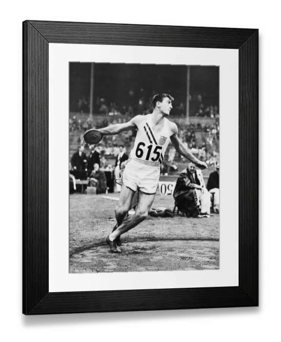 Framed Print : Bob Mathias in 1948 Olympic Decathalon Framed Print : Bob Mathias in 1948 Olympic Decathalon