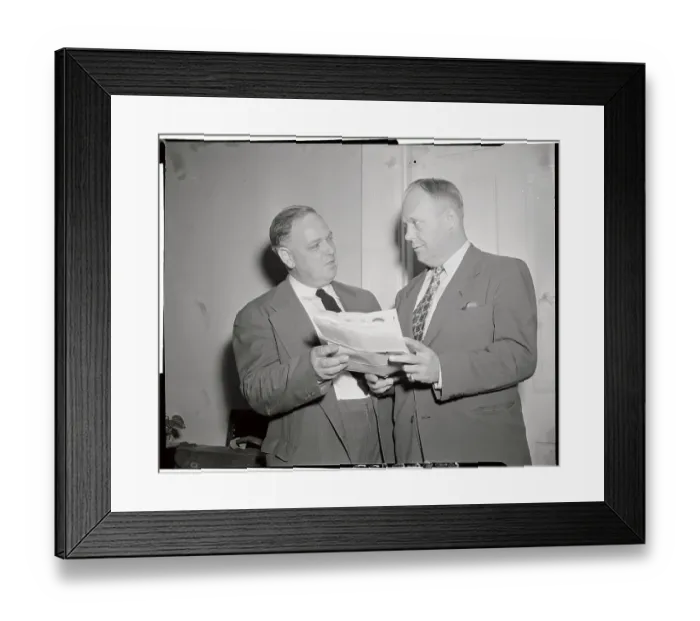 Framed Print : Whittaker Chambers Talking to Committee Rep Framed Print : Whittaker Chambers Talking to Committee Rep