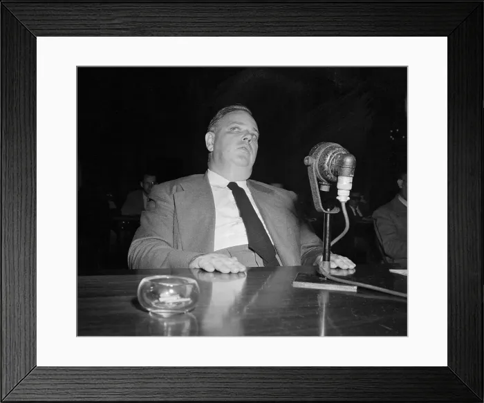 Framed Print : Whittaker Chambers Giving Testimony in Hearing Framed Print : Whittaker Chambers Giving Testimony in Hearing