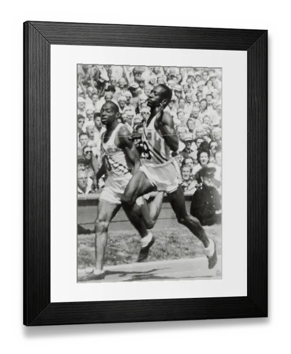 Framed Print : Harrison Dillard Winning Olympic Dash Framed Print : Harrison Dillard Winning Olympic Dash