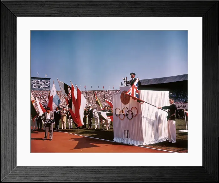 Framed Print : Donald Finlay Taking Oath