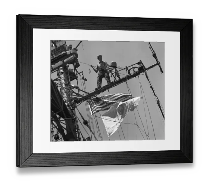 Framed Print : A New Flag is Unfurled Framed Print : A New Flag is Unfurled