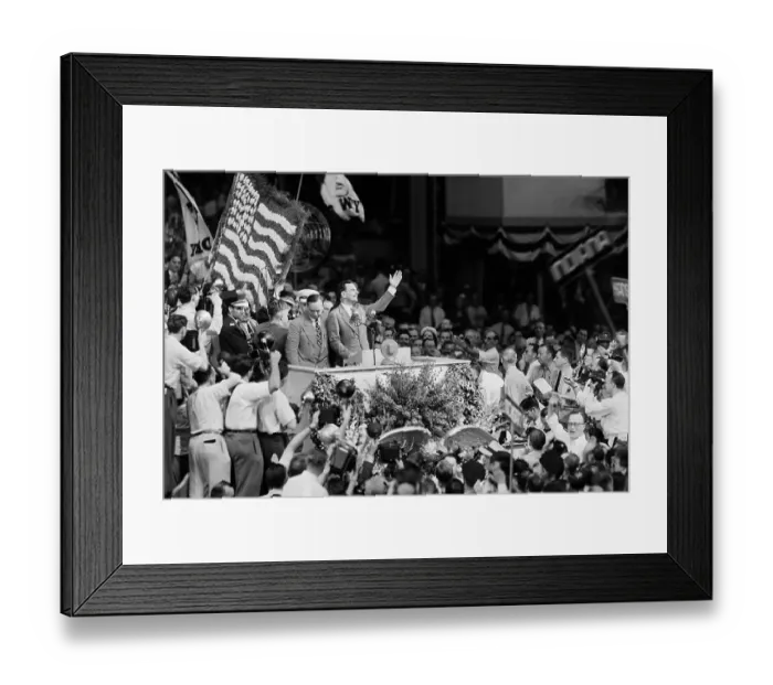 Framed Print : Thomas E. Dewey at the 1948 Republican National Convention Framed Print : Thomas E. Dewey at the 1948 Republican National Convention