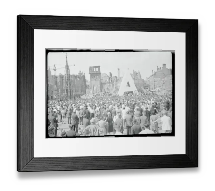 Framed Print : Social Democrats Holding Meeting Framed Print : Social Democrats Holding Meeting