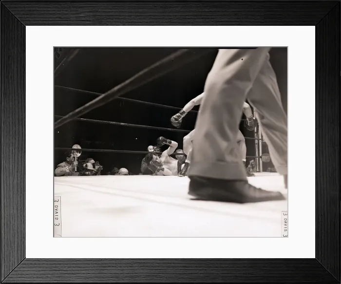 Framed Print : Rocky Graziano After Being Knocked Out Framed Print : Rocky Graziano After Being Knocked Out