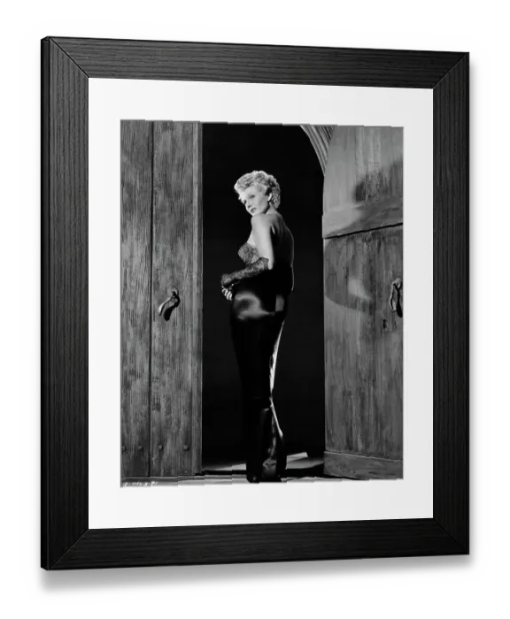 Framed Print : Rita Hayworth in Evening Gown Framed Print : Rita Hayworth in Evening Gown