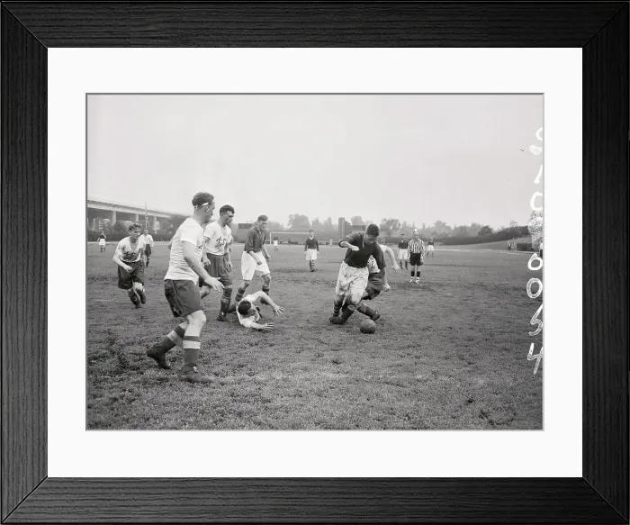 Framed Print : Scene During Liverpool Reds-American Soccer League All-Star Contest