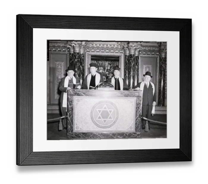 Framed Print : Prayer Offered At Newborn Jewish Republi Framed Print : Prayer Offered At Newborn Jewish Republi