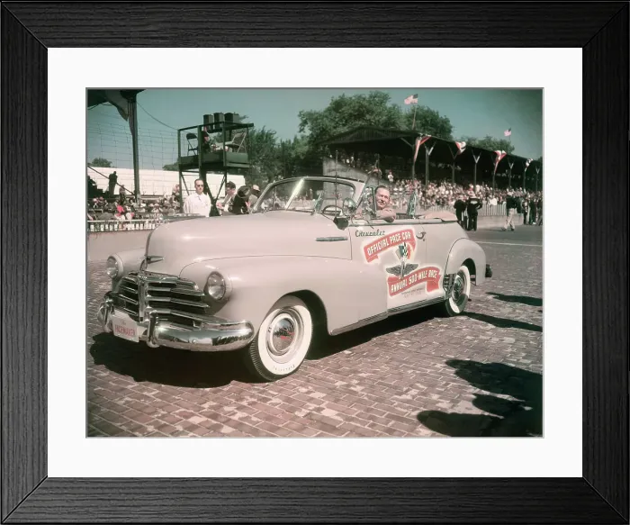 Framed Print : Pace Car of Indianapolis 500 Framed Print : Pace Car of Indianapolis 500
