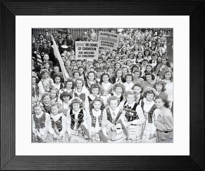 Framed Print : Children's Parade Framed Print : Children's Parade