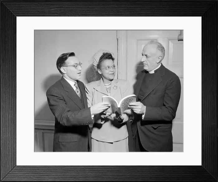 Framed Print : Guest Speakers at Civil Rights Conference Framed Print : Guest Speakers at Civil Rights Conference