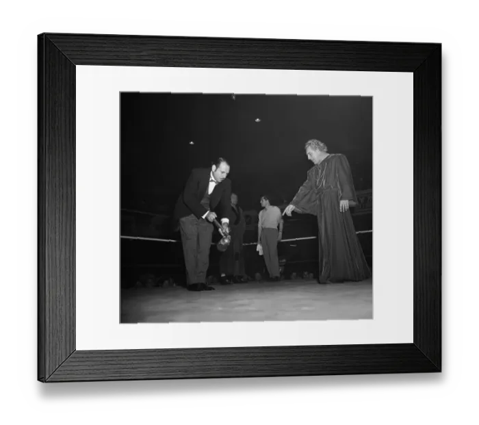 Framed Print : Gorgeous George Entering Stadium Framed Print : Gorgeous George Entering Stadium