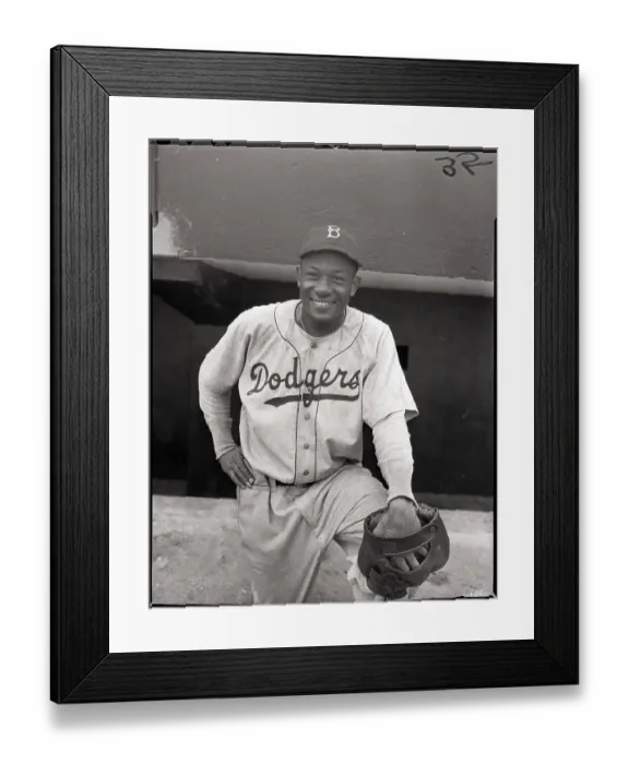 Framed Print : Brooklyn Dodgers Pitcher Dan Bankhead Framed Print : Brooklyn Dodgers Pitcher Dan Bankhead