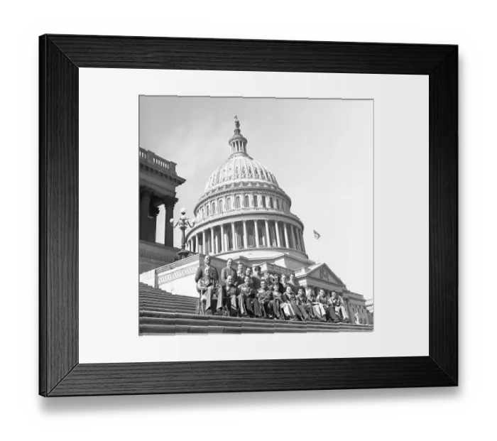 Framed Print : Wheelchair Basketball Champions Welcomed to the Capital Framed Print : Wheelchair Basketball Champions Welcomed to the Capital