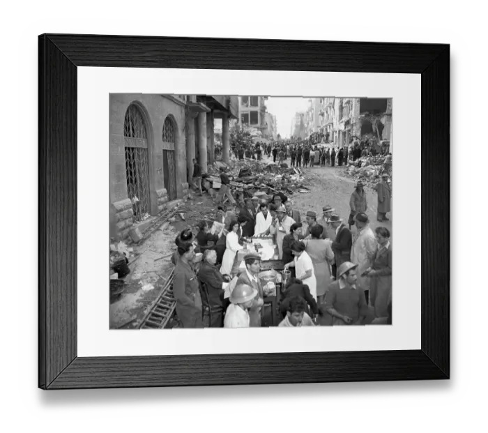 Framed Print : Ben Yehuda Street Blast Killed 52 in Jerusalem