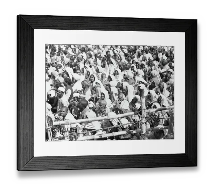 Framed Print : Mahatma Gandhi's Funeral Framed Print : Mahatma Gandhi's Funeral