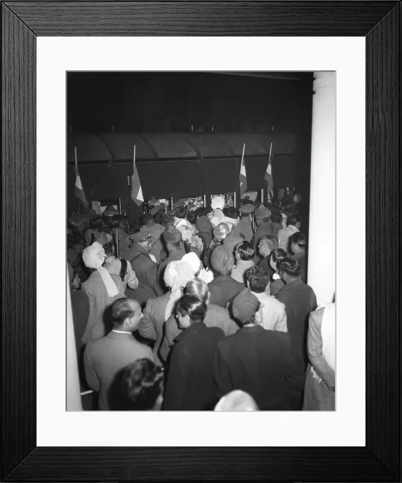 Framed Print : Mahatma Gandhi's Funeral Framed Print : Mahatma Gandhi's Funeral