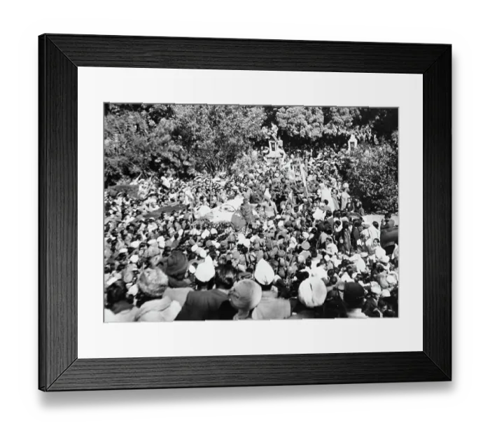 Framed Print : Mahatma Gandhi's Funeral Framed Print : Mahatma Gandhi's Funeral