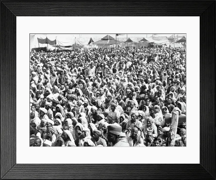 Framed Print : Mahatma Gandhi's Funeral Framed Print : Mahatma Gandhi's Funeral