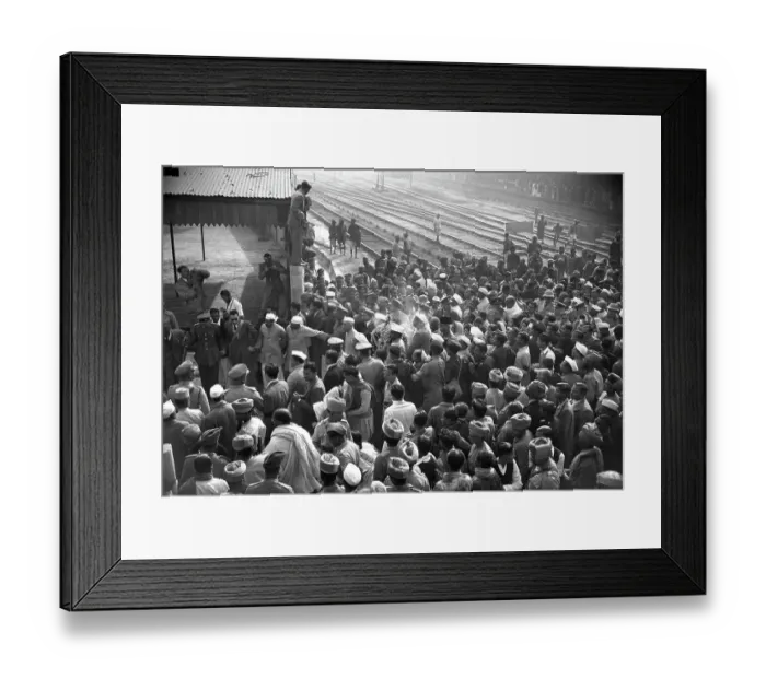 Framed Print : Mahatma Gandhi's Funeral Framed Print : Mahatma Gandhi's Funeral