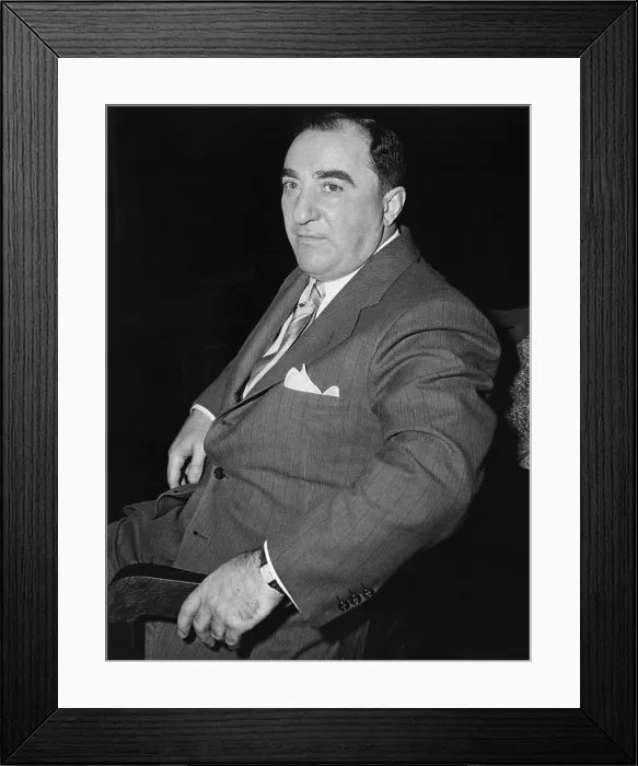 Framed Print : Louis Campagna, Testifying Framed Print : Louis Campagna, Testifying